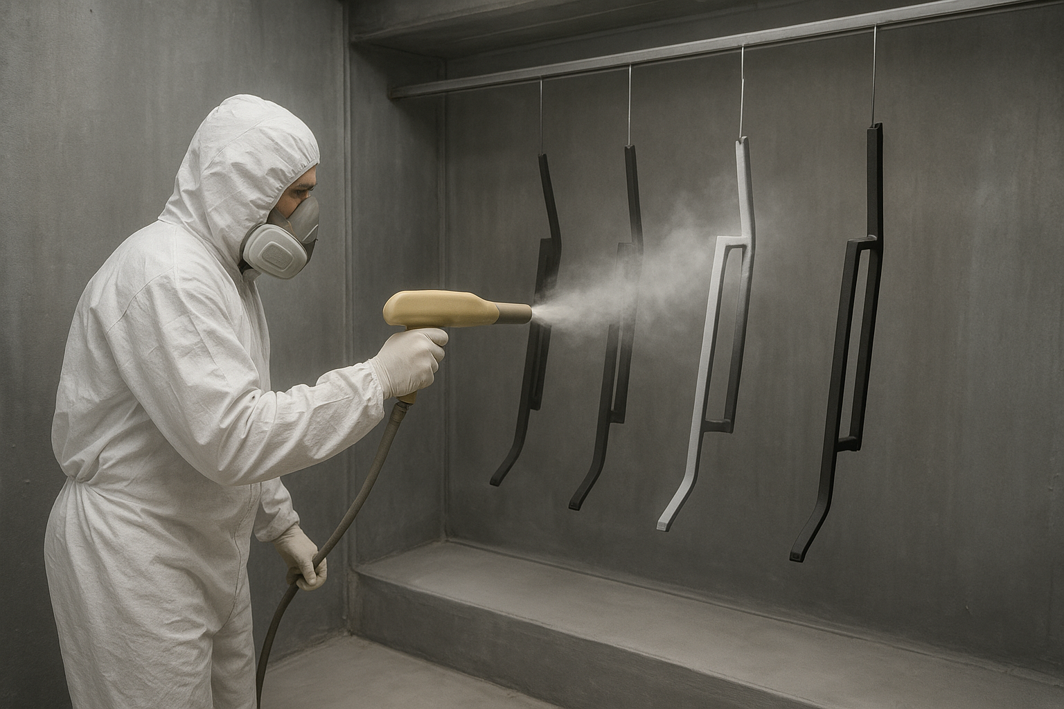 Malowanie proszkowo elementy metalowe